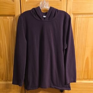 J. Jill Deep Purple Hoodie